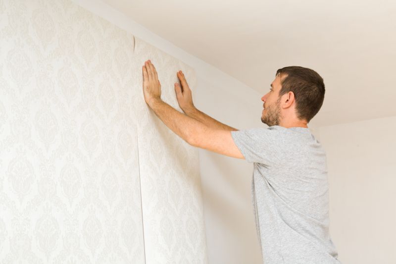 Bedroom Wallpaper Installation in Roswell, GA