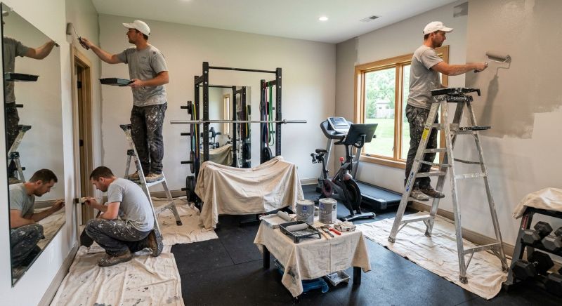 Closet Painting in Wilmington, NC