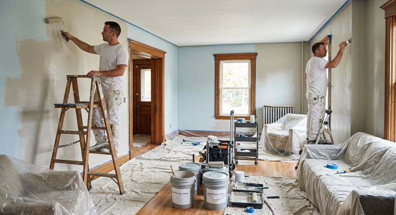 Condo Interior Painting in Wilmington, NC