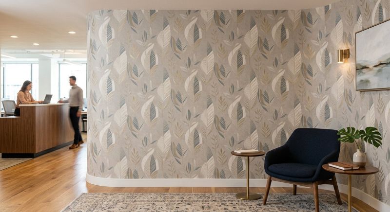 Office Wallpaper Installation in Roswell, GA