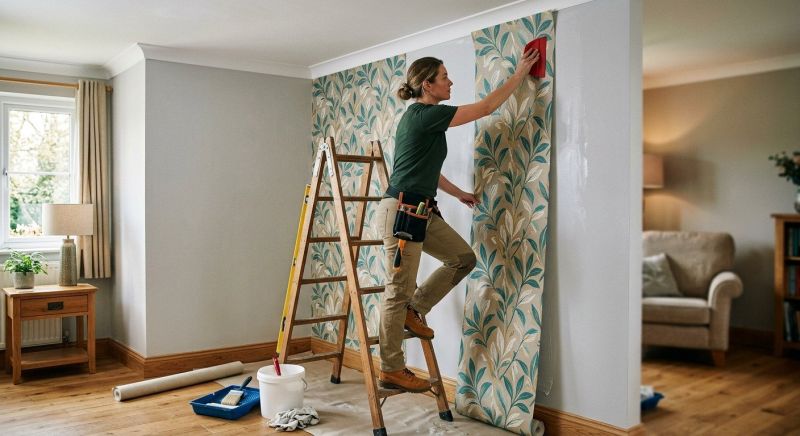 Wall Covering Installation in Conroe, TX