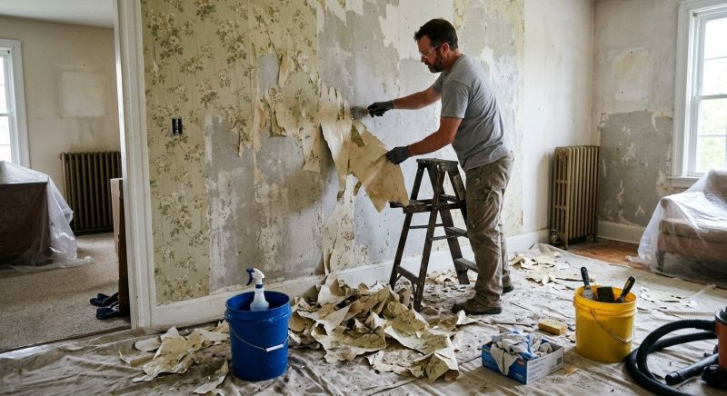 Wallpaper Removal Service in Sacramento, CA