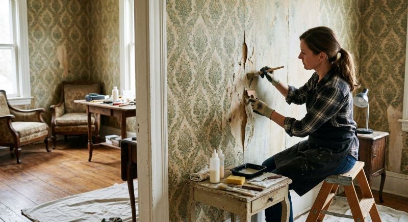 Wallpaper Restoration in Olathe, KS