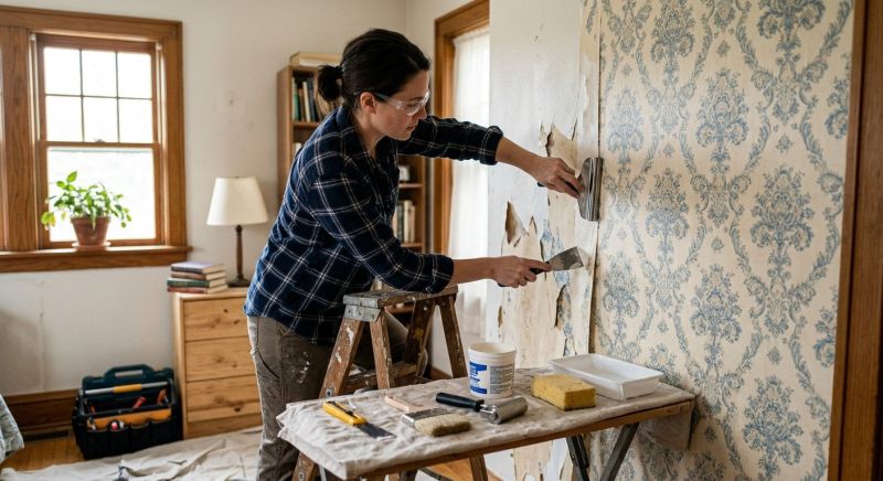 Wallpaper Seam Repair in Conroe, TX