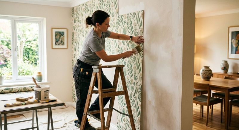 Wallpapering Service in Roswell, GA